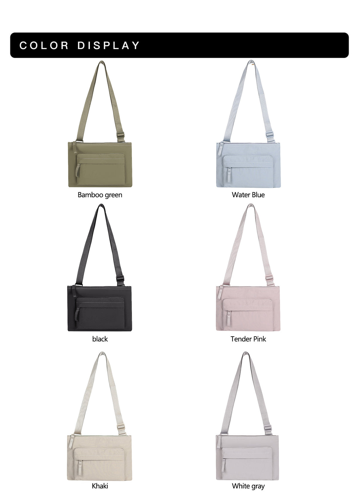 Unisex Crossbody Bag MCB24T07 - Vacuum Compression backpacks, Gun Bags, Tactical Bags MOQ From 24pcs | BaystorySupply