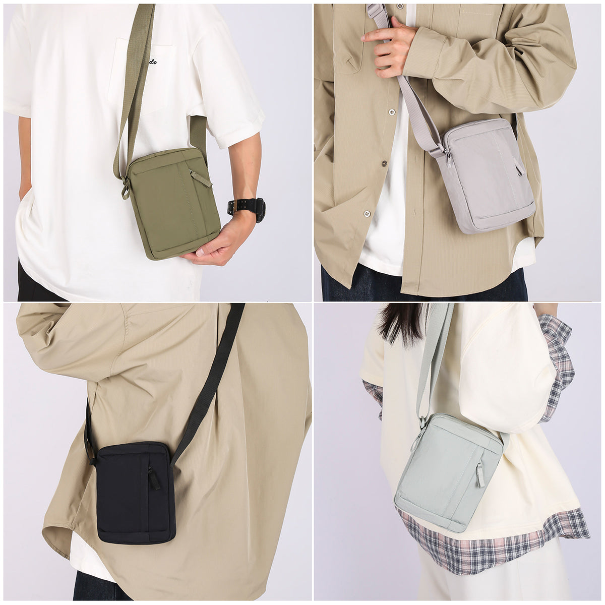 Unisex Crossbody Bag MCB24T02 - Baystory