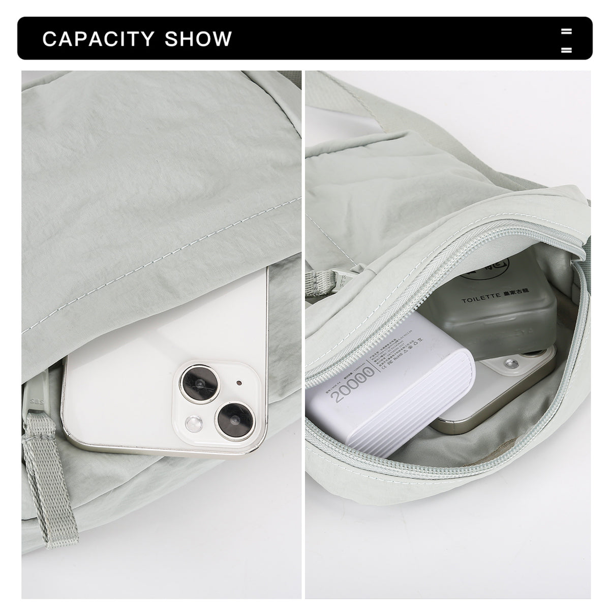Unisex Crossbody Bag MCB24T02 - Baystory
