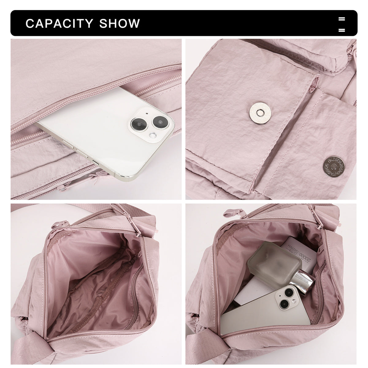 Unisex Crossbody Bag MCB24T01 - Baystory