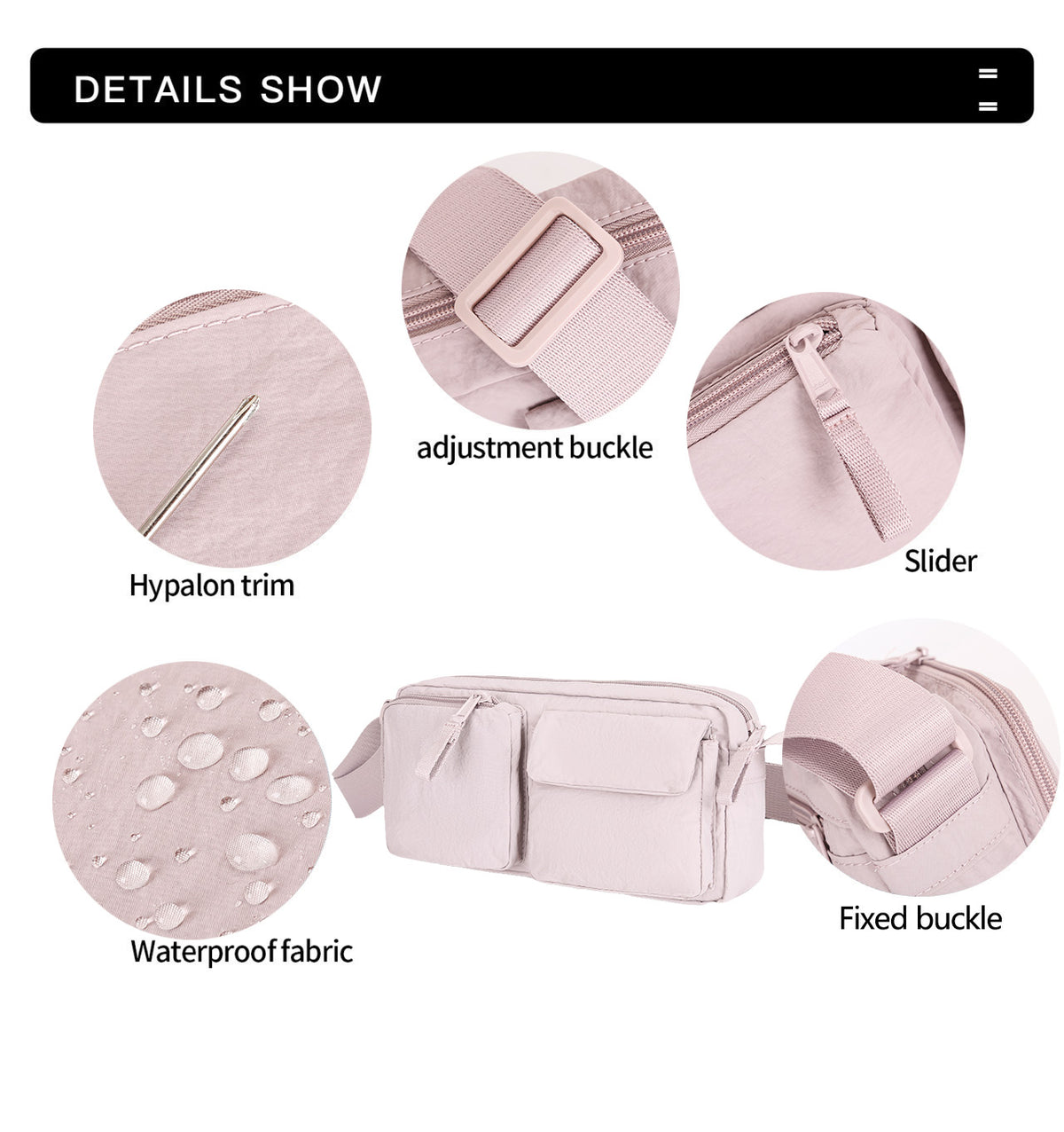 Unisex Crossbody Bag MCB24T01 - Baystory