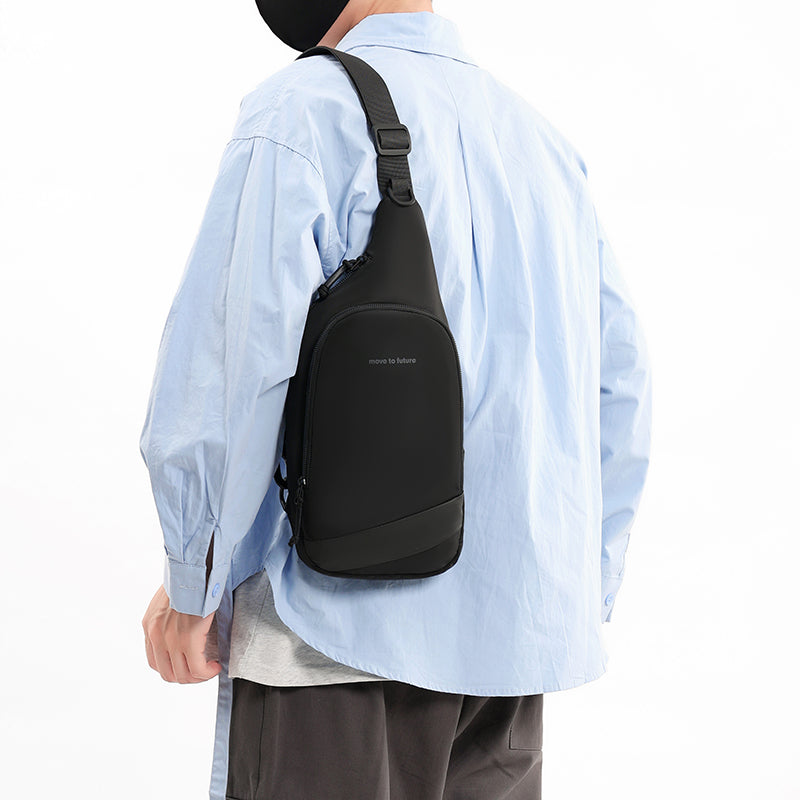 Men’s Sling Bag MSB24C90 - Vacuum Compression backpacks, Gun Bags, Tactical Bags MOQ From 24pcs | BaystorySupply
