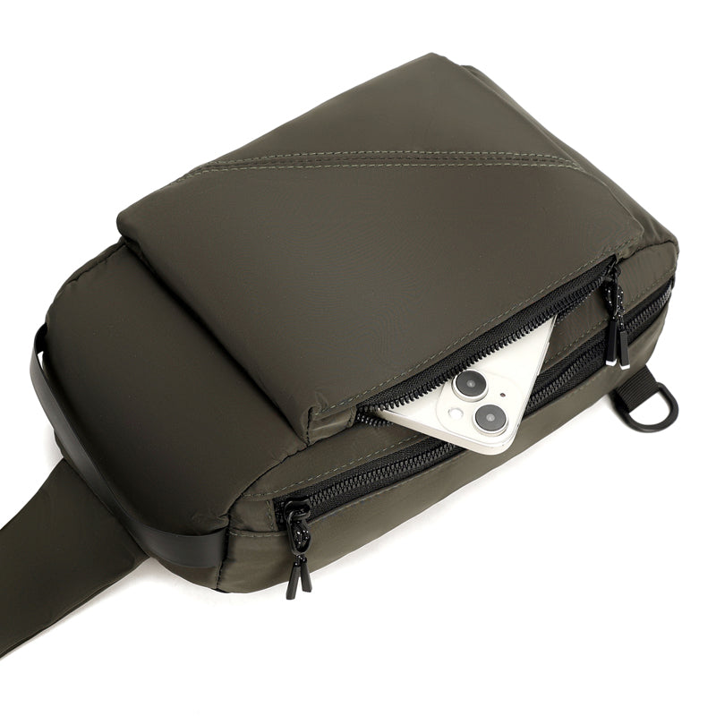 Men's Sling Bag MSB24C213 - Vacuum Compression backpacks, Gun Bags, Tactical Bags MOQ From 24pcs | BaystorySupply