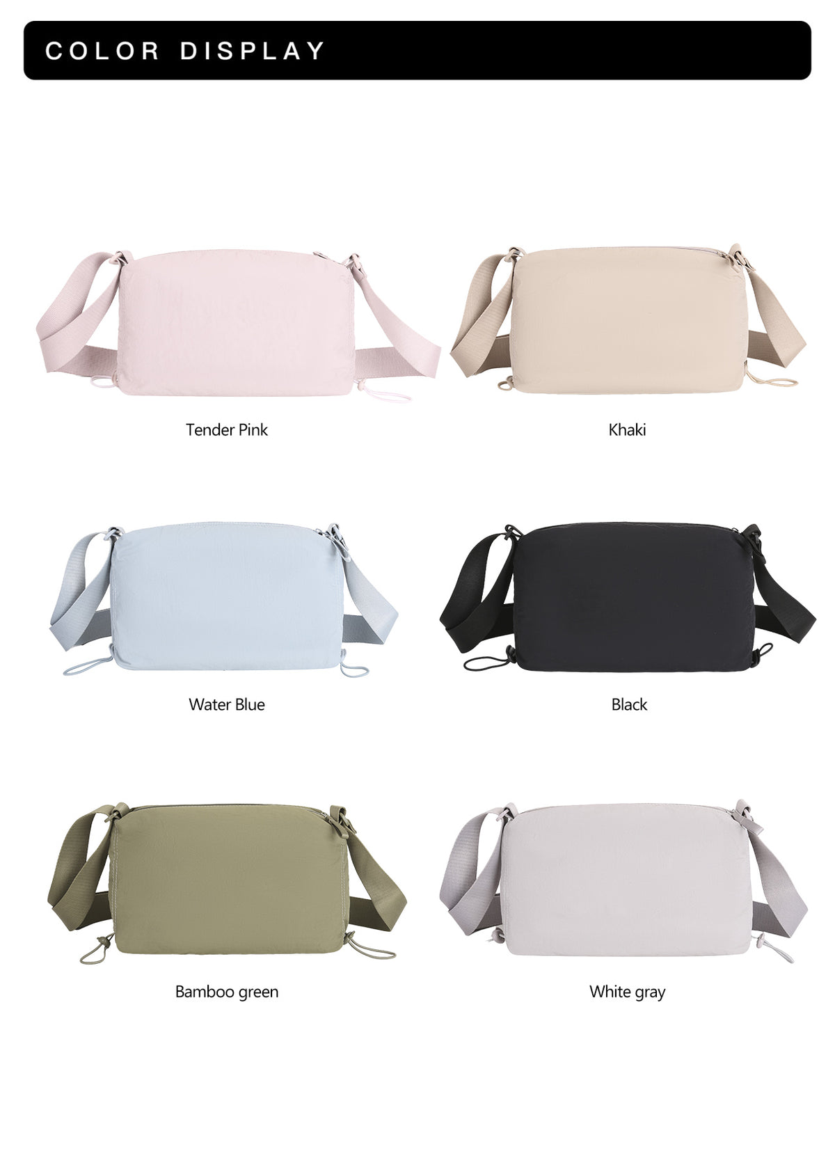 Unisex Crossbody Bag MCB24T06 - Vacuum Compression backpacks, Gun Bags, Tactical Bags MOQ From 24pcs | BaystorySupply