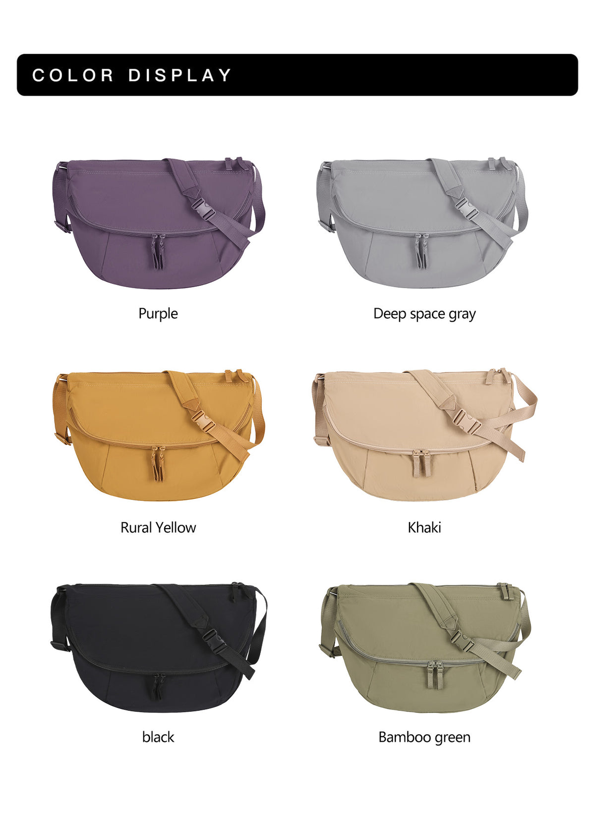 Unisex Crossbody Bag MCB24T11 - Vacuum Compression backpacks, Gun Bags, Tactical Bags MOQ From 24pcs | BaystorySupply