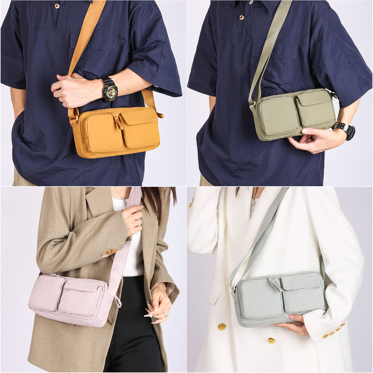 Unisex Crossbody Bag MCB24T01 - Baystory