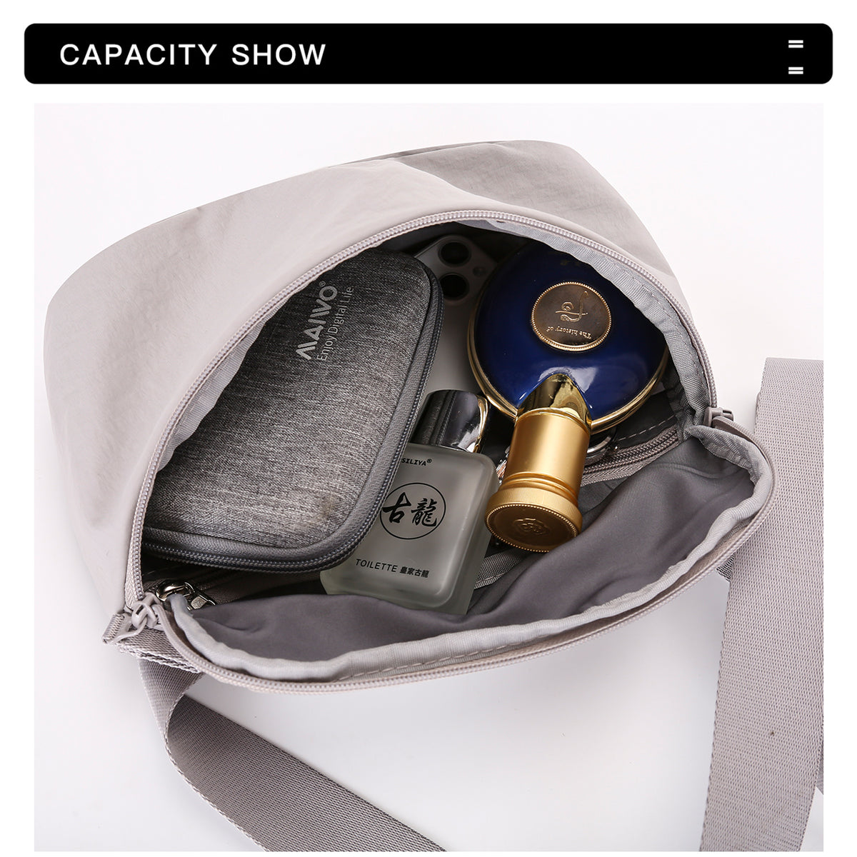 Unisex Crossbody Bag MCB24T09 - Vacuum Compression backpacks, Gun Bags, Tactical Bags MOQ From 24pcs | BaystorySupply