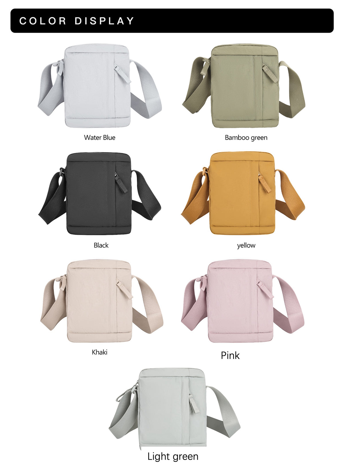 Unisex Crossbody Bag MCB24T02 - Baystory