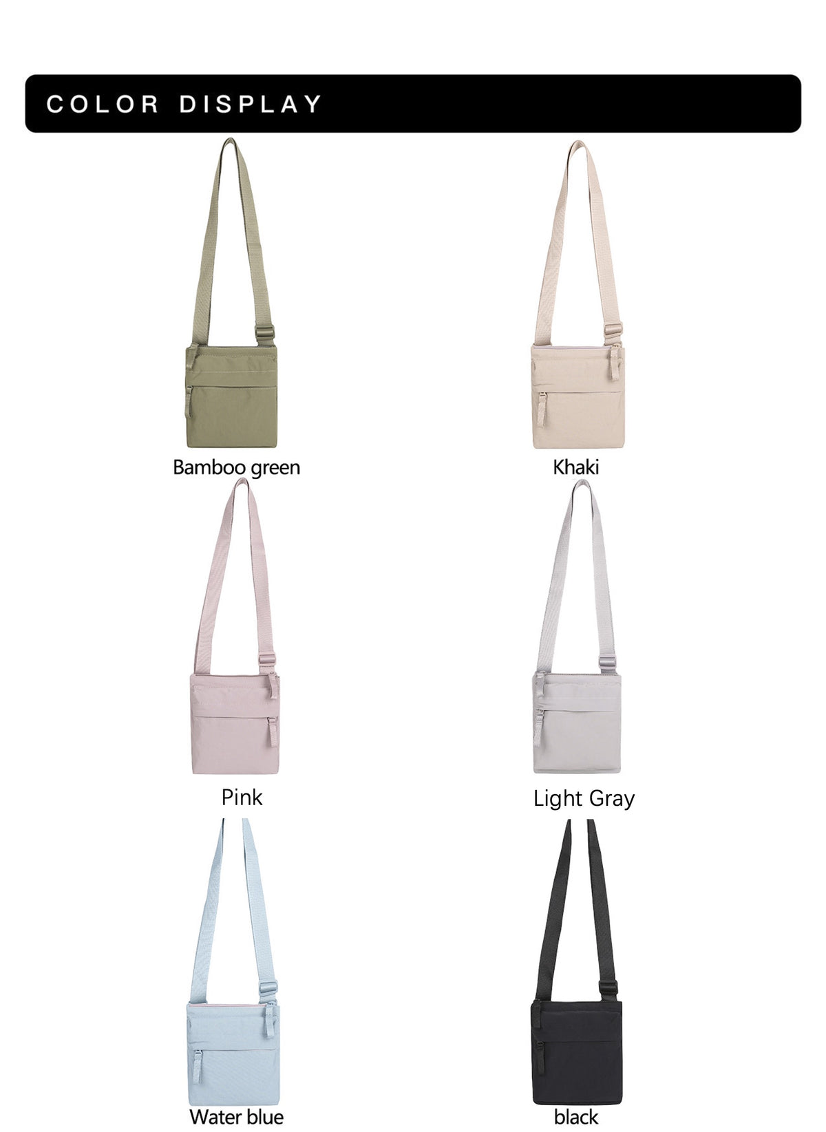 Unisex Crossbody Bag MCB24T04 - Vacuum Compression backpacks, Gun Bags, Tactical Bags MOQ From 24pcs | BaystorySupply