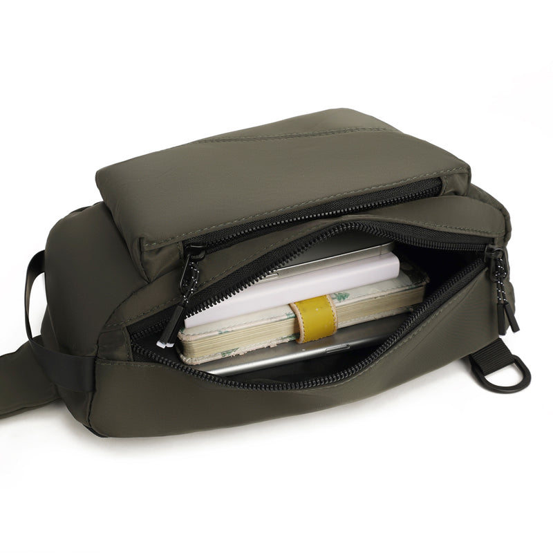 Men's Sling Bag MSB24C213 - Vacuum Compression backpacks, Gun Bags, Tactical Bags MOQ From 24pcs | BaystorySupply