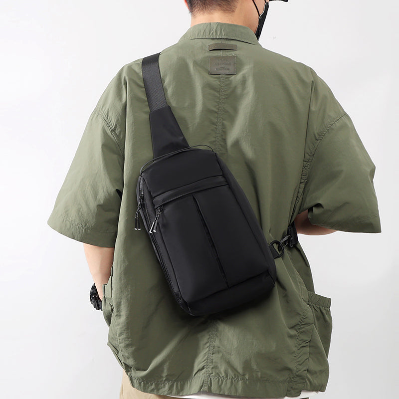 Men's Sling Bag MSB24C215 - Vacuum Compression backpacks, Gun Bags, Tactical Bags MOQ From 24pcs | BaystorySupply