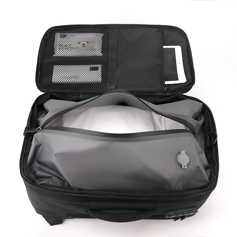 Vacuum Compression Backpack MBP25W37 - Space Saving Travel Backpack | 50% More Packing Space | - Vacuum Compression backpacks, Gun Bags, Tactical Bags MOQ From 24pcs | BaystorySupply